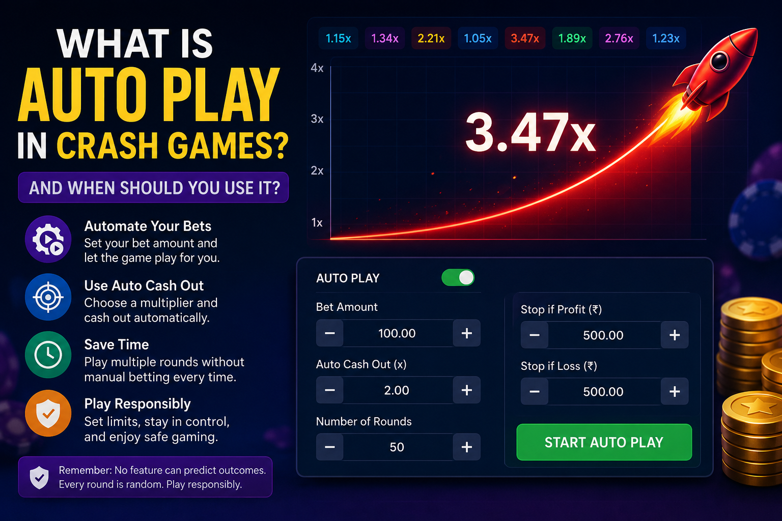 What Is Auto Play in Crash Games and When Should You Use It?