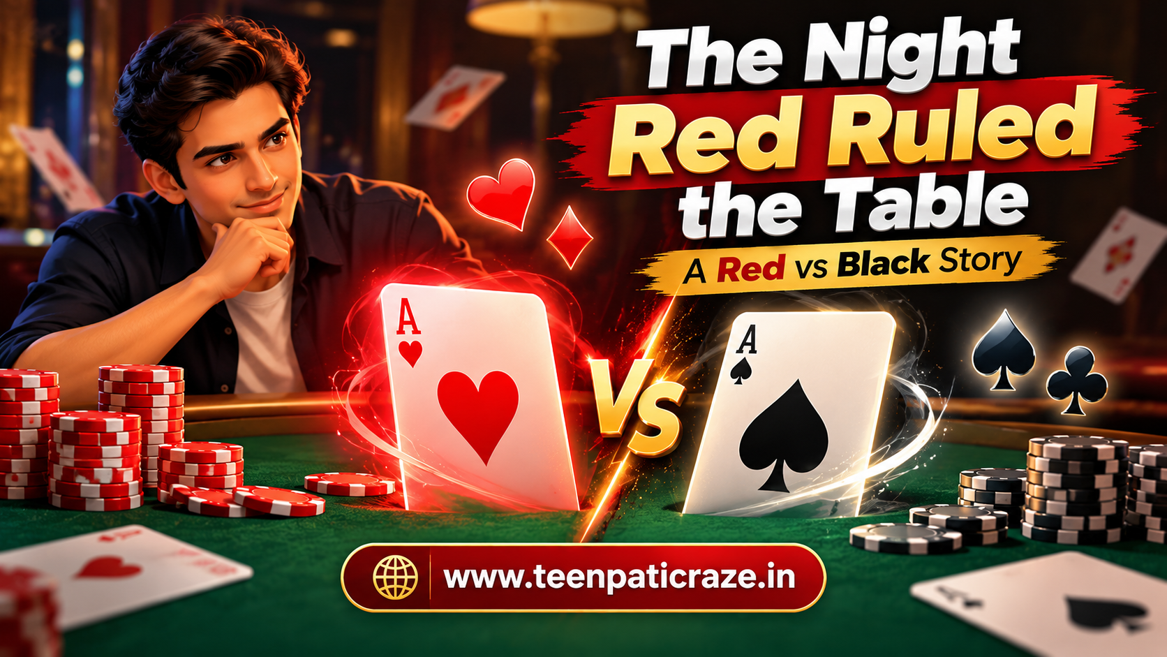 The Night Red Ruled the Table