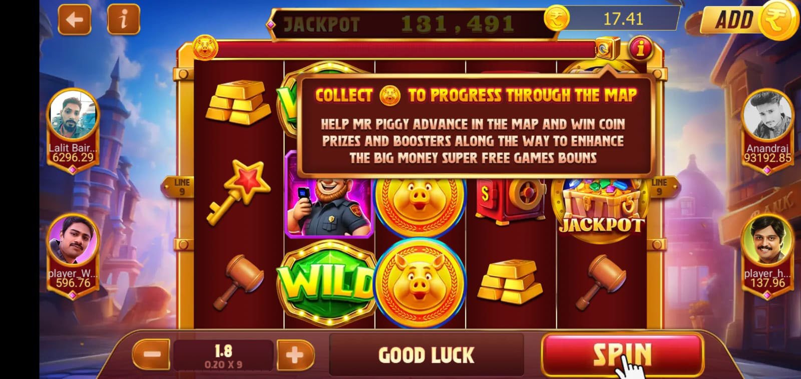 Piggy Bank Game