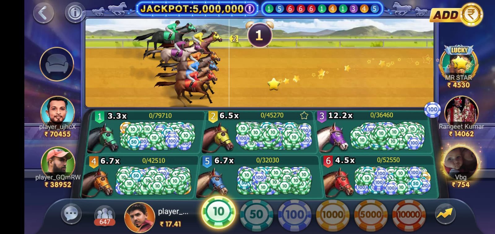 Horse Racing Game
